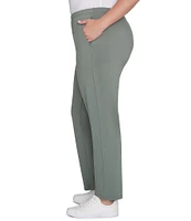 Ruby Rd. Plus Size French Terry Elastic Waist Pull-On Pants