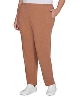 Ruby Rd. Plus Size Knit Pull-On Cozy Pants