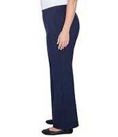 Ruby Rd. Plus Size Luxe Straight Leg Pull-On Pants