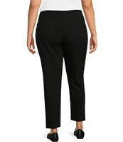 Ruby Rd. Plus Size Pull-On Solar Millennium Tech Ankle Pants