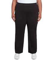 Ruby Rd. Plus Size Straight Leg Pull-On Pant