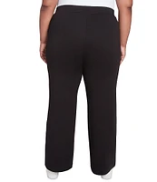 Ruby Rd. Plus Size Straight Leg Pull-On Pant