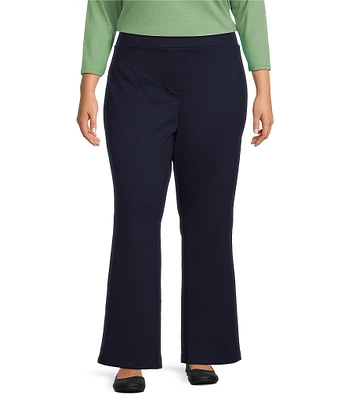 Ruby Rd. Plus Size Straight Leg Pull-On Pant