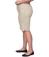 Ruby Rd. Plus Size Tech Bermuda Pull-On Shorts