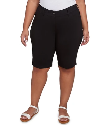 Ruby Rd. Plus Size Tech Bermuda Shorts