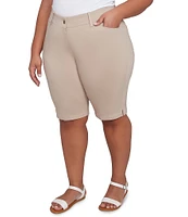 Ruby Rd. Plus Size Tech Bermuda Shorts