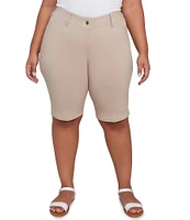 Ruby Rd. Plus Size Tech Bermuda Shorts