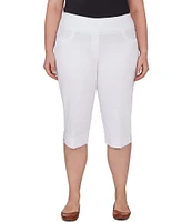 Ruby Rd. Plus Size Tech Clamdigger Pull-On Pants