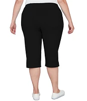 Ruby Rd. Plus Size Tech Clamdigger Pull-On Pants