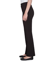 Ruby Rd. Ponte Knit Flare Leg Pull-On Pants