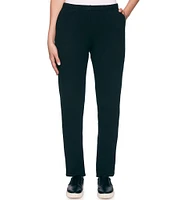 Ruby Rd. Pull-On Stretch French Terry Pants