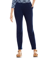 Ruby Rd. Pull-On Stretch French Terry Pants