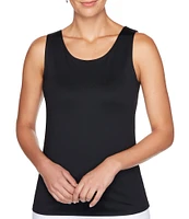 Ruby Rd. Scoop Neck Knit Tank