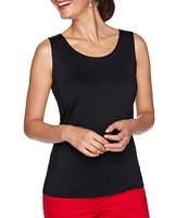 Ruby Rd. Scoop Neck Knit Tank