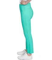 Ruby Rd. Silk Tech Straight Leg Pull-On Ankle Pants