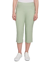 Ruby Rd. Stretch Straight Leg Pull-On Capri Pants
