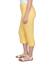 Ruby Rd. Stretch Straight Leg Pull-On Capri Pants