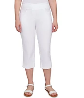 Ruby Rd. Stretch Straight Leg Pull-On Capri Pants