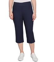 Ruby Rd. Stretch Straight Leg Pull-On Capri Pants