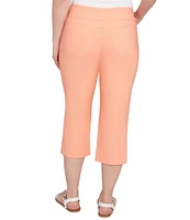 Ruby Rd. Stretch Straight Leg Pull-On Capri Pants