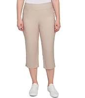 Ruby Rd. Stretch Straight Leg Pull-On Capri Pants
