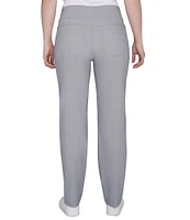 Ruby Rd. Silky Tech Straight Leg Pull-On Pants