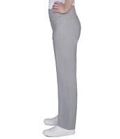 Ruby Rd. Silky Tech Straight Leg Pull-On Pants