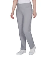 Ruby Rd. Silky Tech Straight Leg Pull-On Pants