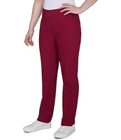 Ruby Rd. Silky Tech Straight Leg Pull-On Pants