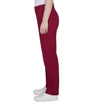 Ruby Rd. Silky Tech Straight Leg Pull-On Pants