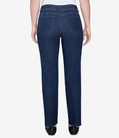 Ruby Rd. Soft Denim Pull-On Boot-Cut Jeans
