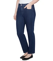 Ruby Rd. Soft Denim Pull-On Boot-Cut Jeans