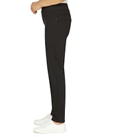 Ruby Rd. Soft Hand Twill Mid Rise Straight Leg Pull-On Ankle Pants