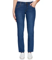 Ruby Rd. Soft Stretch Denim Straight Leg Jeans