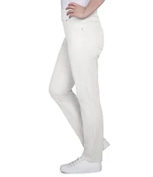 Ruby Rd. Soft Twill Straight Leg Pull-On Pants