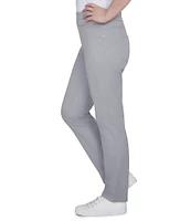 Ruby Rd. Soft Twill Straight Leg Pull-On Pants