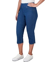 Ruby Rd. Stretch Pull-On Capri Denim Jeans