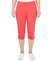 Ruby Rd. Stretch Pull-On Clamdigger Capri Pants