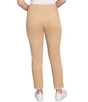 Ruby Rd. Tencel™ Lyocell Frayed Hem Pull-On Ankle Pants