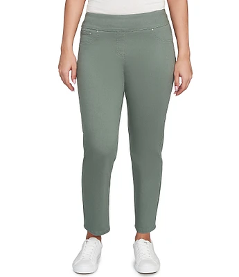 Ruby Rd. Twill Pull-On Ankle Pants