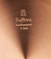 Ruffoni Opus Cupra Hammered 3.75-Quart Covered Saucepan