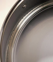 Ruffoni Symphonia Cupra 4-Quart Saute Pan with Helper Handle