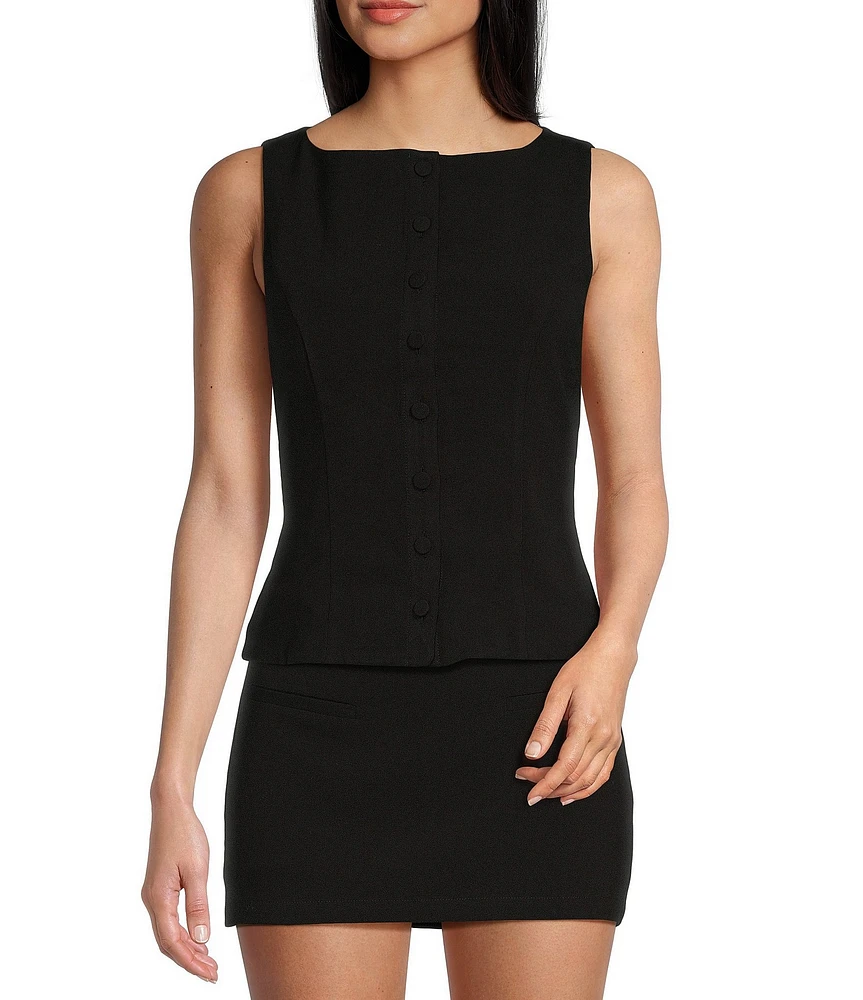 Rumored Everly Vest Coordinating Top