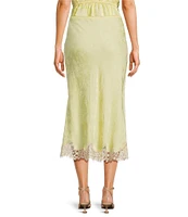 Rumored Lady Lace Coordinating Midi Skirt