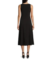 Rumored Mayfair Midi Button Front Midi Dress
