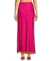 Rumored Meadow High Slit Coordinating Maxi Skirt