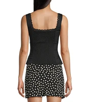 Rumored Rosemary Square Neck Tank Top