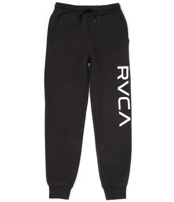 RVCA Big Boys 8-20 RVCA-Logo Fleece Jogger Pants