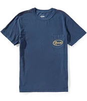RVCA Contact Scripts Pocket Short Sleeve T-Shirt