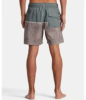 RVCA County Elastic 17#double; Outseam Board Shorts